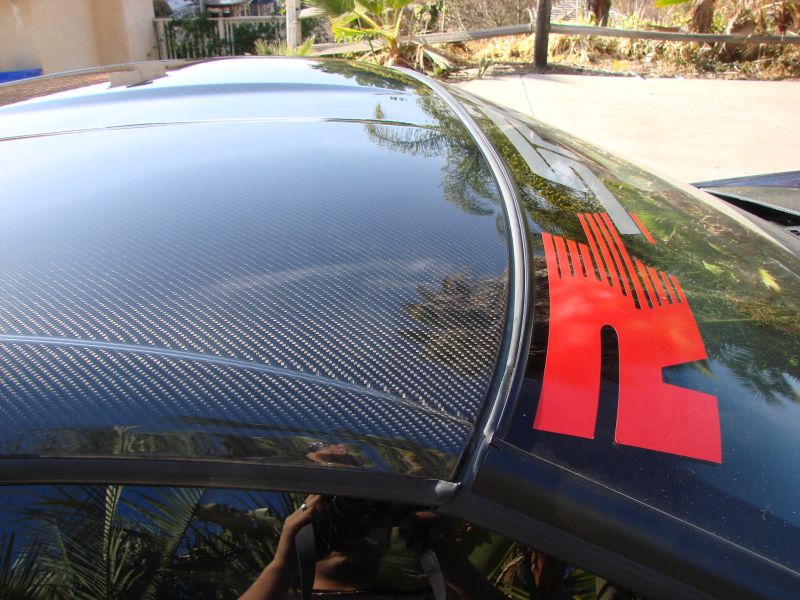 C6 Corvette Carbon Fiber Replacement Roof Top Panel